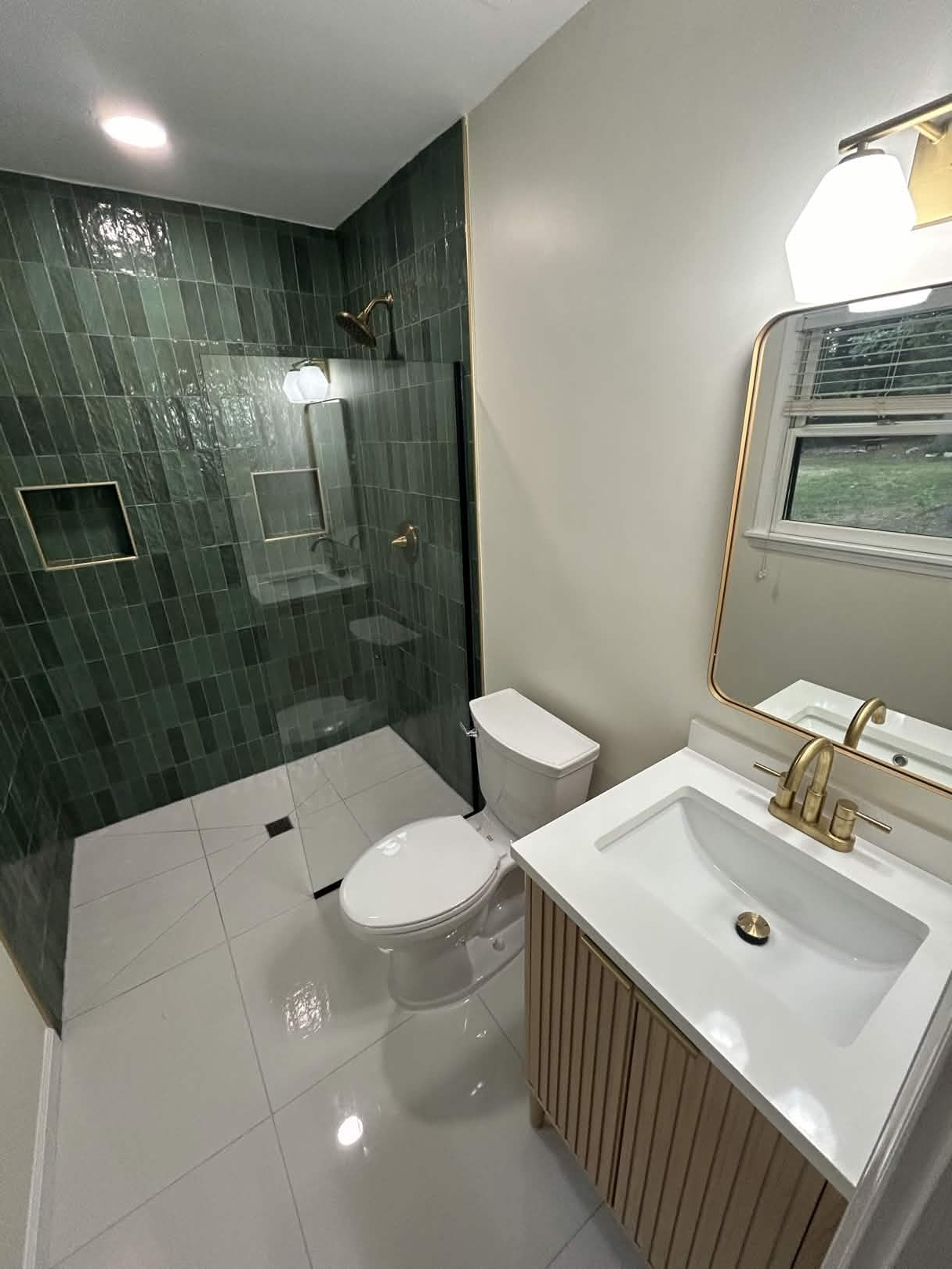 Bathroom remodeling project by Premium Remodel