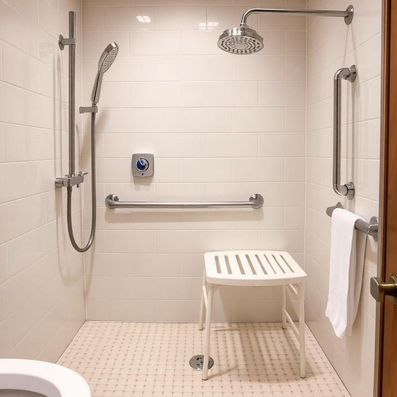 Bathroom with custom vanity