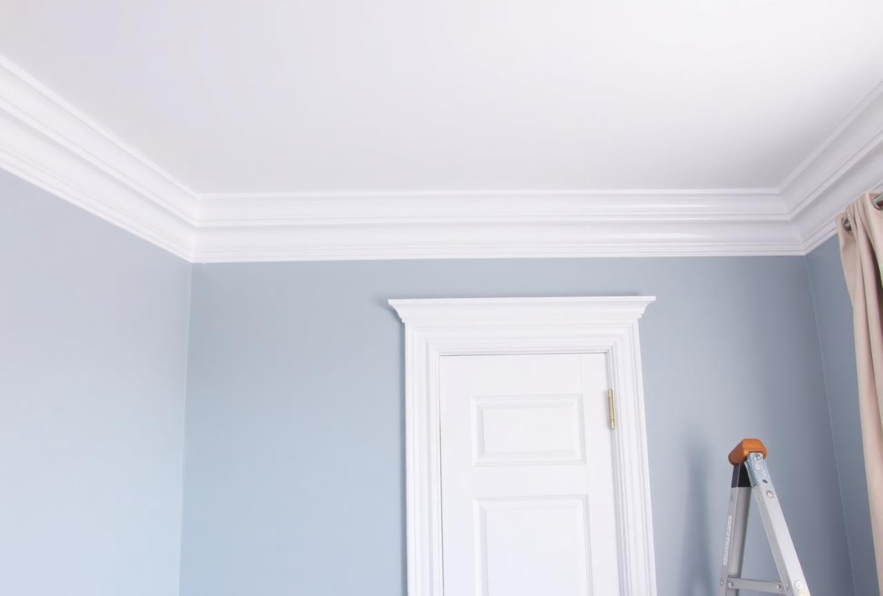Detailed crown molding